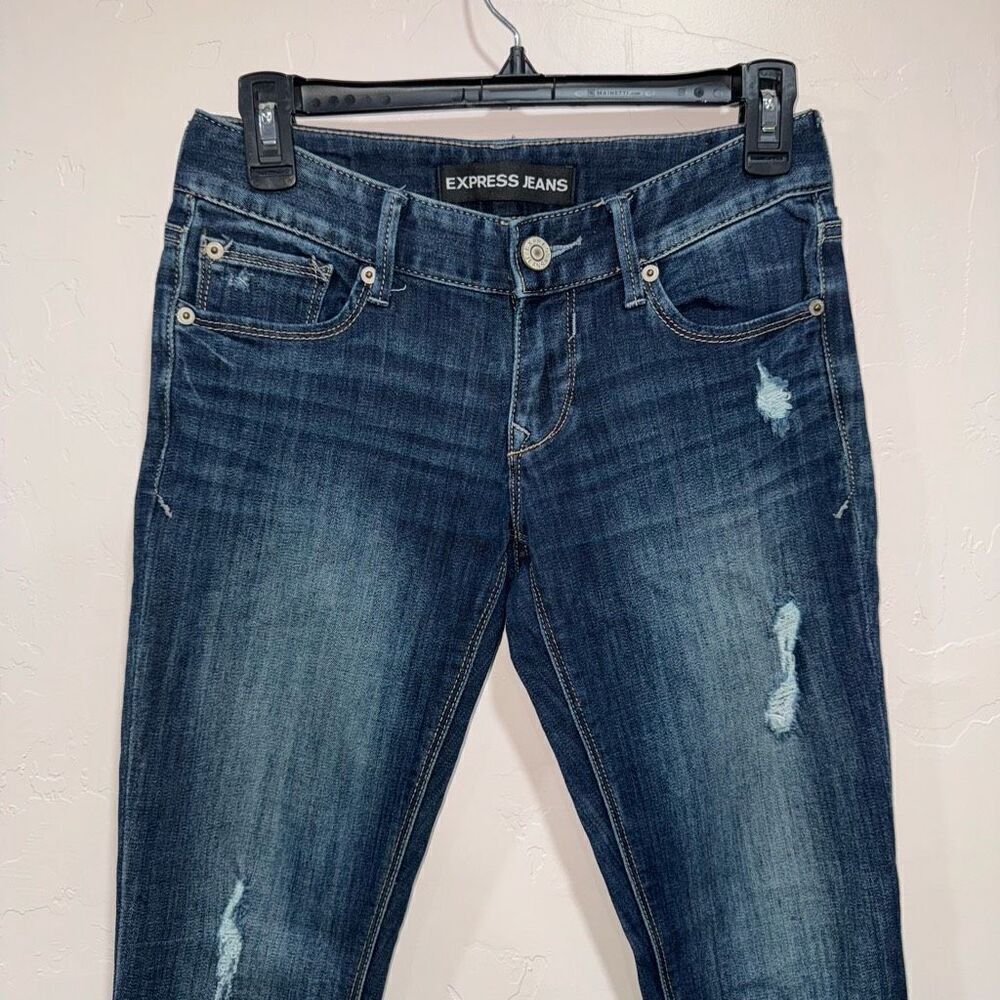 Express jeans Stella Low Rise 0R - Picture 2 of 6